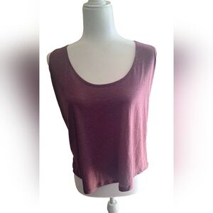 Nike Women's size Large Dri-Fit sleeveless Athletics Plum Tank Top